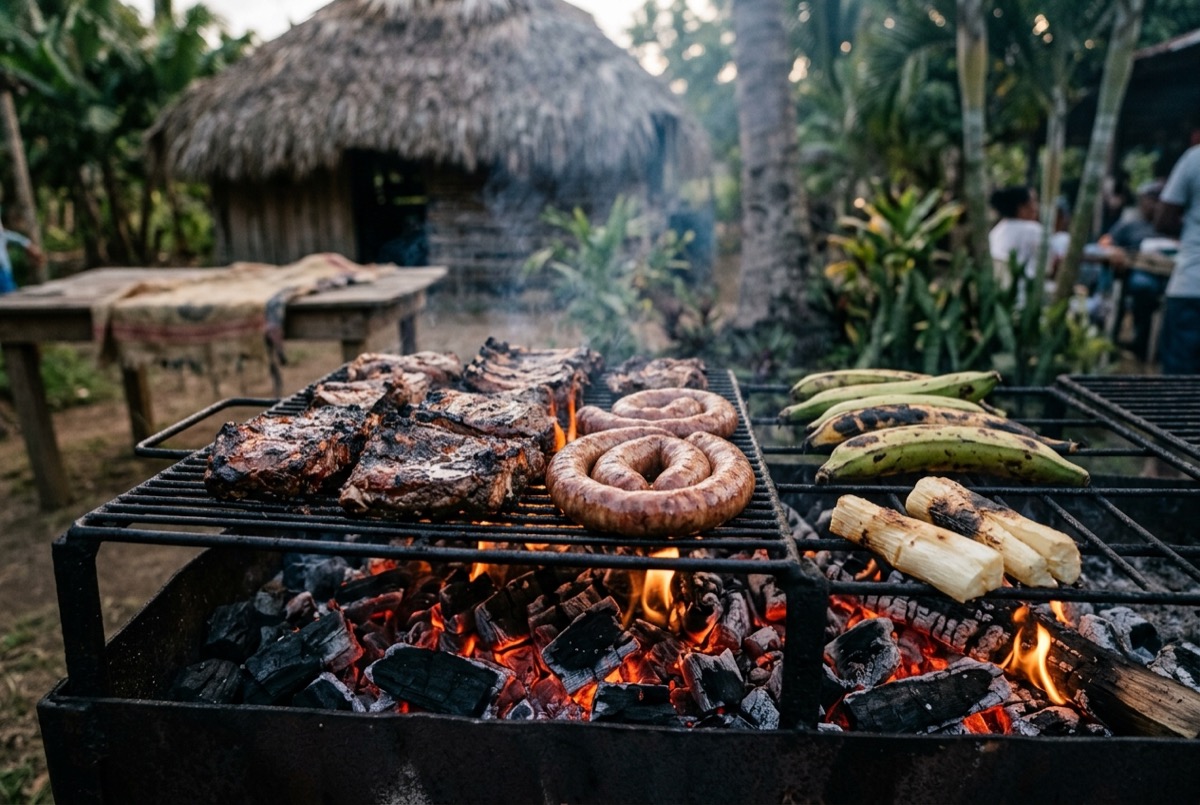 Creole Asado — Our charcoal-grilled asado with cuts and seasonings that taste like home in the Dominican Republic.